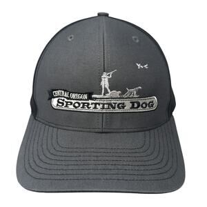 Central Oregon Sporting Dog Snapback Hat Gray One Size Adjustable Richardson